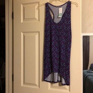 Loveappella Tops - Loveappella purple and turquoise top Loveappella Tops - Loveappella purple and turquoise top